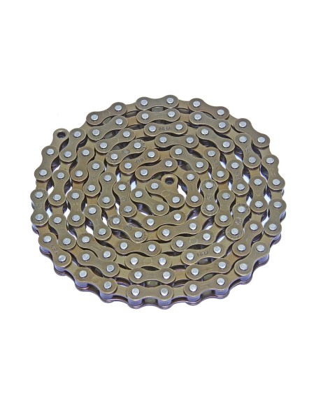 YBN Chain 1/2x1/8x112 1/Speed Brown.